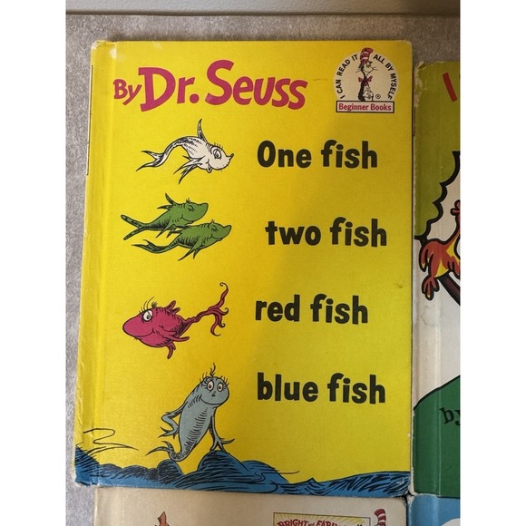 Dr. Seuss Beginner Books Hardcover Lot of 9 Various Titles Vintage 1960's 1970's - Picture 4 of 16